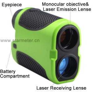 900m Long Range Distance Measuring Binoculars with Laser Range Finder