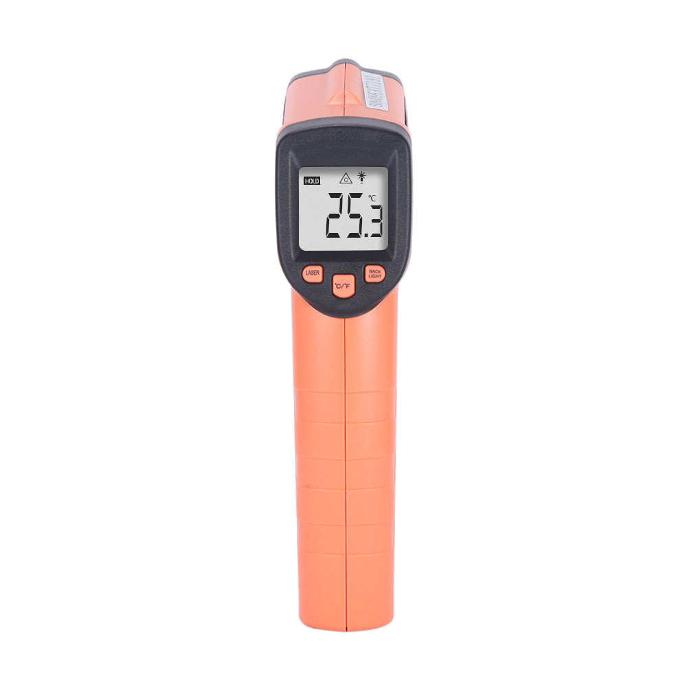 302B RuoShui Thermometer Gun Laser Thermometer  Non Contact 380 Degree Kitchen Low Temperature Infrared Thermometer